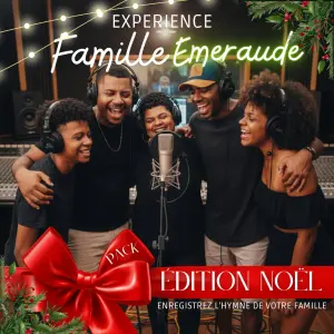Pack Famille Émeraude Édition Noël – expérience studio famille enrichie
