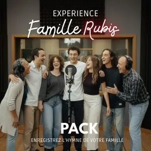 Pack Famille Rubis – expérience studio famille complète